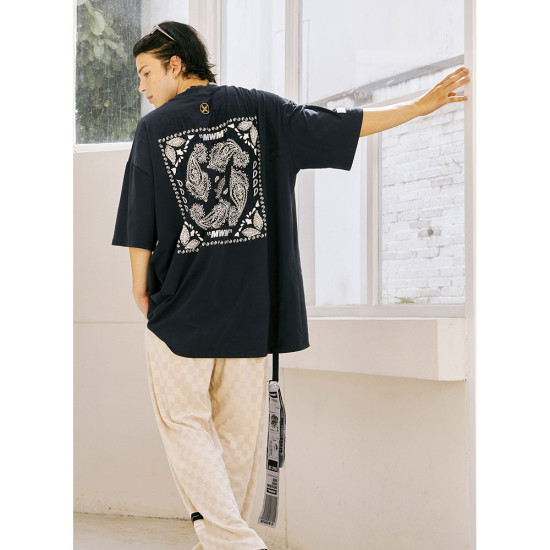 MWM Ανδρική κοντομάνικη μπλούζα Bandana T-Shirt